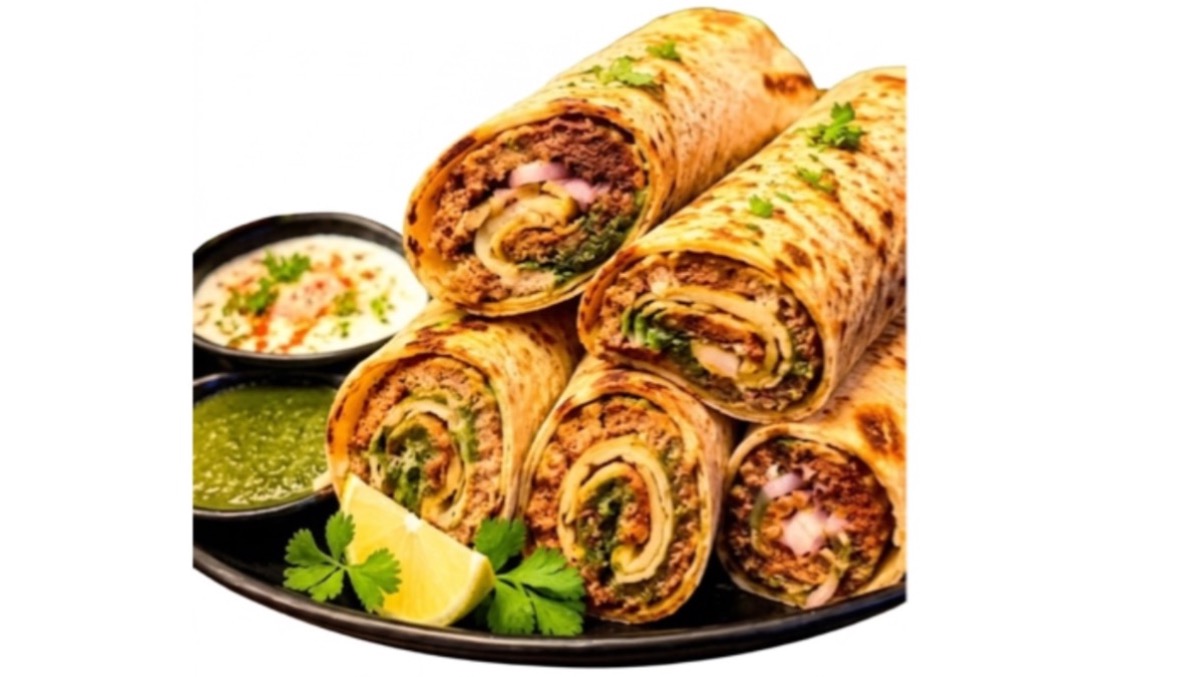 MUTTON QEEMA ROLL